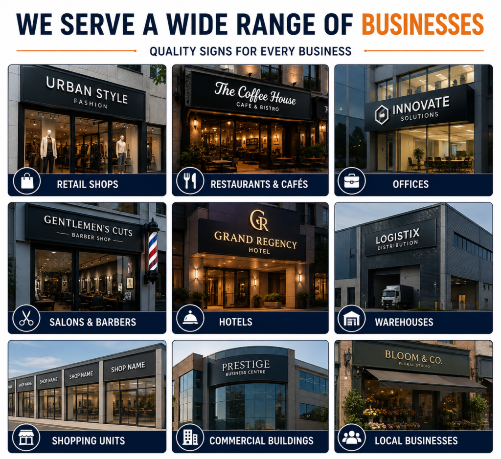 Commercial Signage in Folkestone